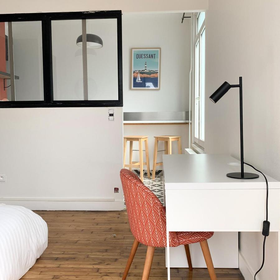布雷斯特Studio Cosy Et Calme A Lambezellec公寓 外观 照片