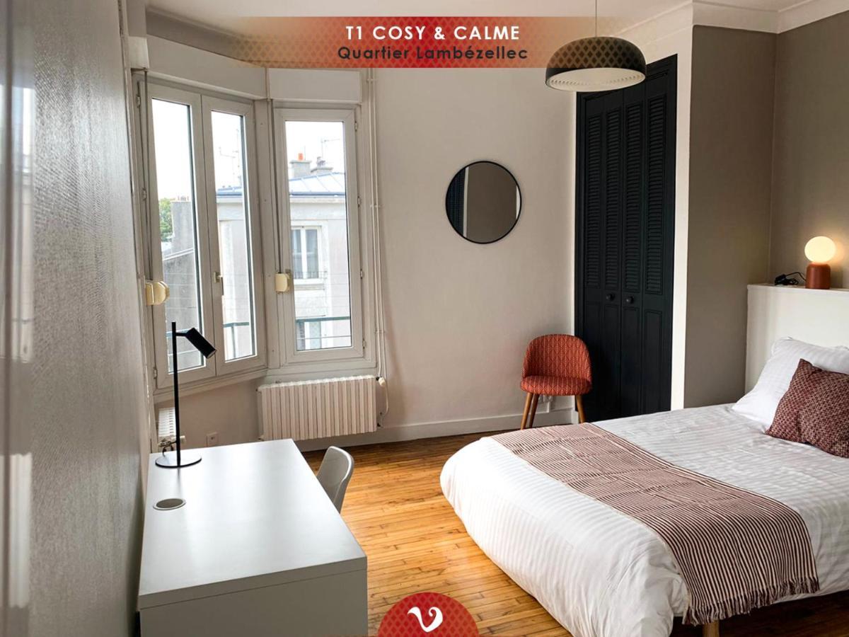 布雷斯特Studio Cosy Et Calme A Lambezellec公寓 外观 照片